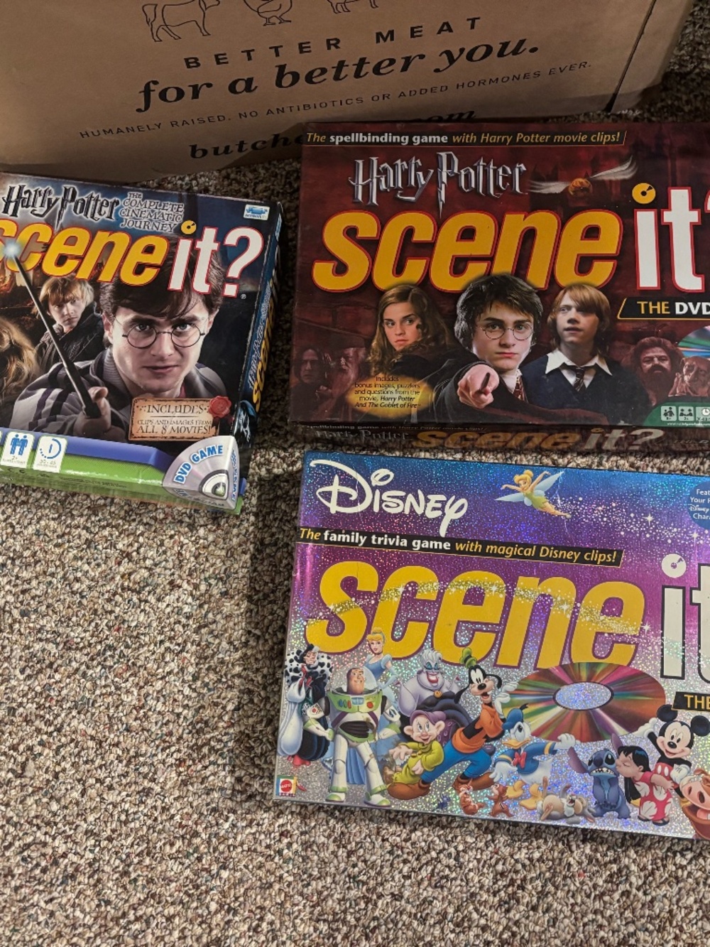 SCENE IT DISNEY GAMES
